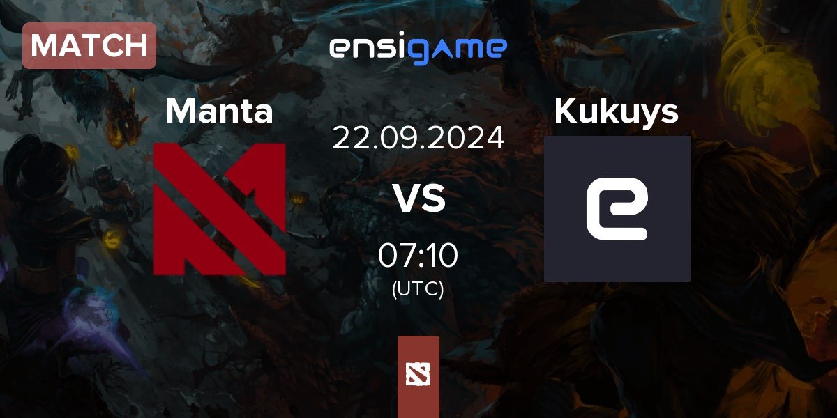 Match Manta Esports Manta vs KuKuys Kukuys | 22.09