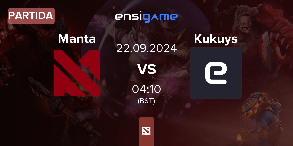 Partida Manta Esports Manta vs KuKuys Kukuys | 22.09