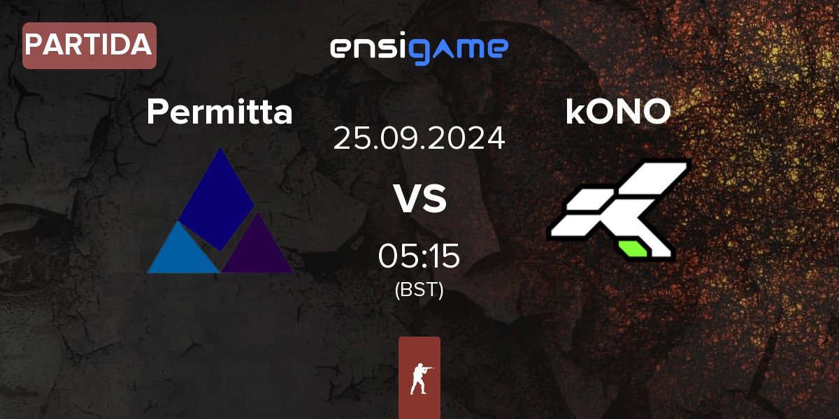 Partida Permitta Esports Permitta vs kONO.ECF kONO | 25.09