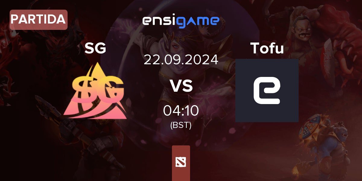 Partida Spiky Gaming SG vs Team Tofu Tofu | 22.09