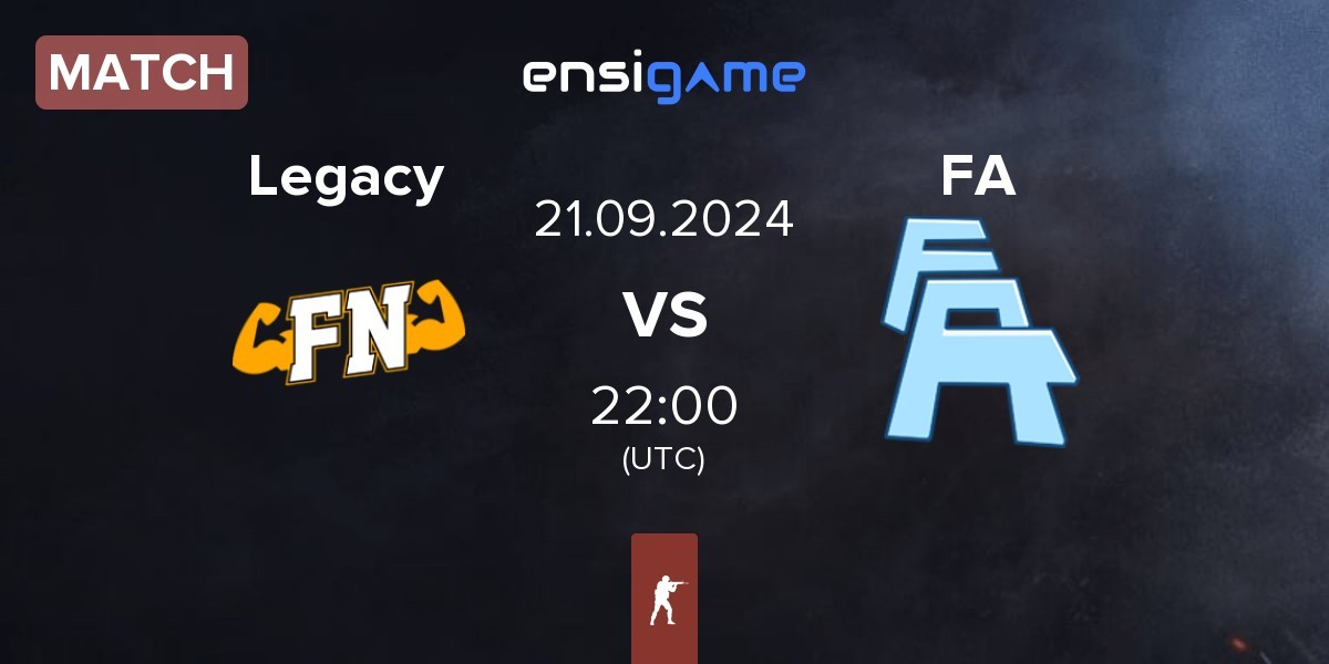 Match Legacy vs FLUFFY AIMERS FA | 21.09