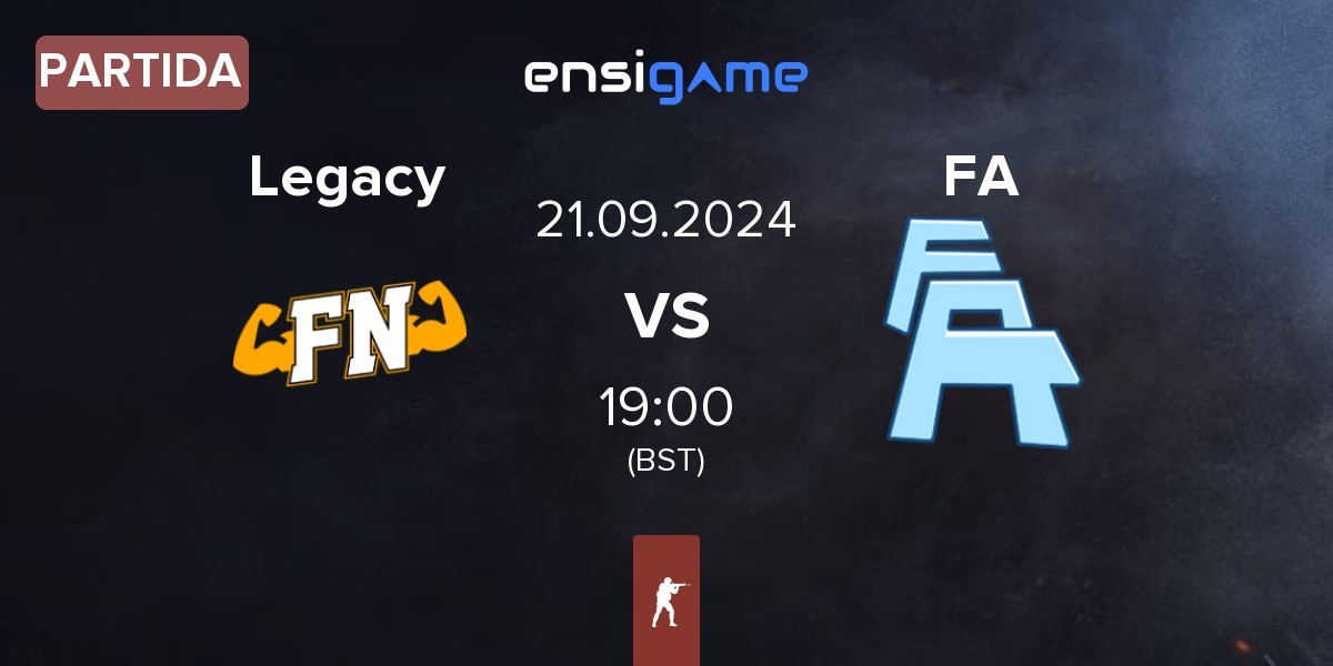 Partida Legacy vs FLUFFY AIMERS FA | 21.09