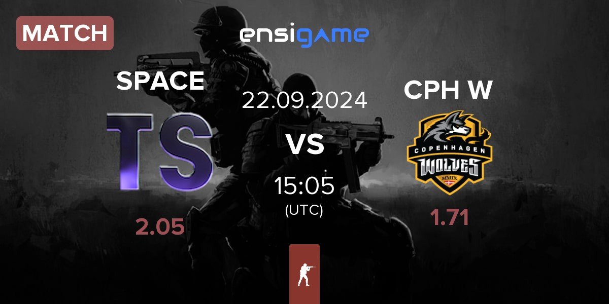 Match Team Space SPACE vs Copenhagen Wolves CPH W | 22.09