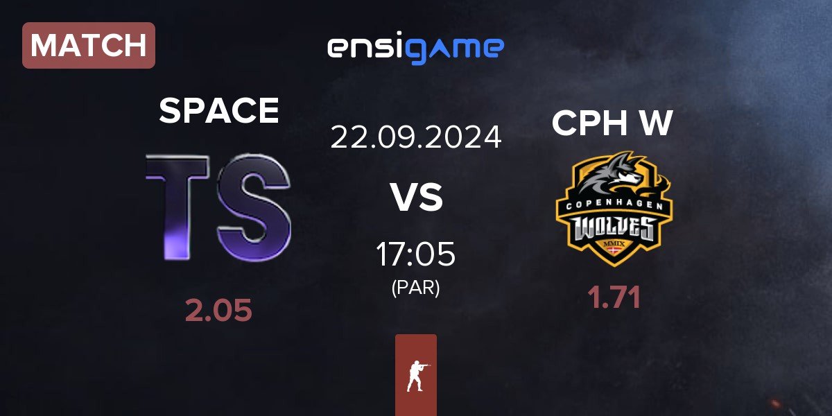 Match Team Space SPACE vs Copenhagen Wolves CPH W | 22.09