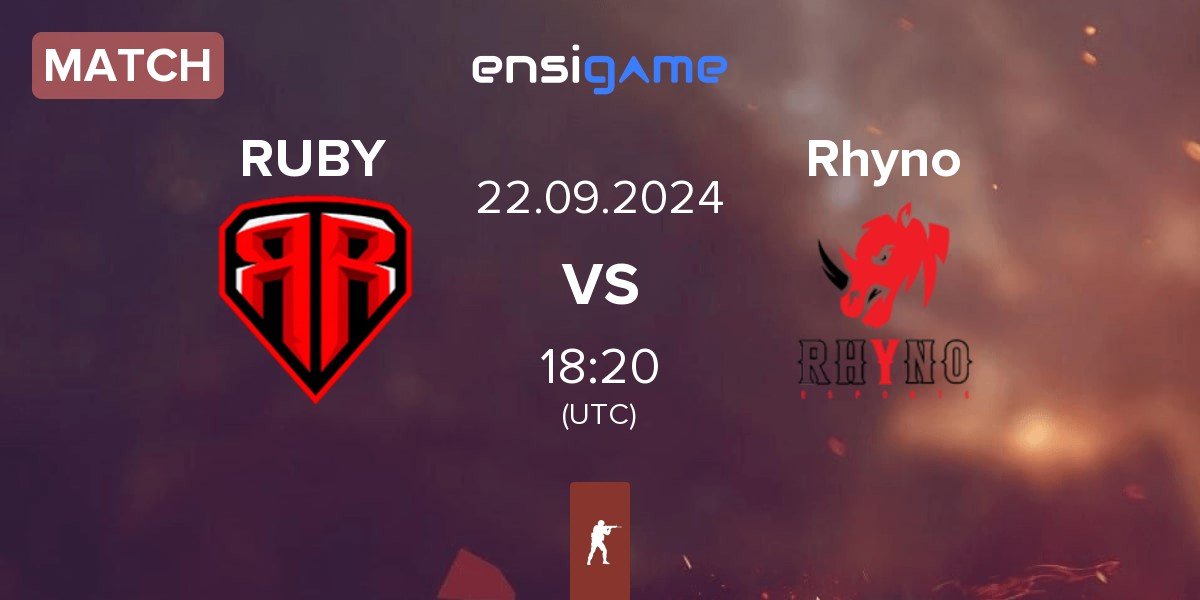 Match RUBY vs Rhyno Esports Rhyno | 22.09