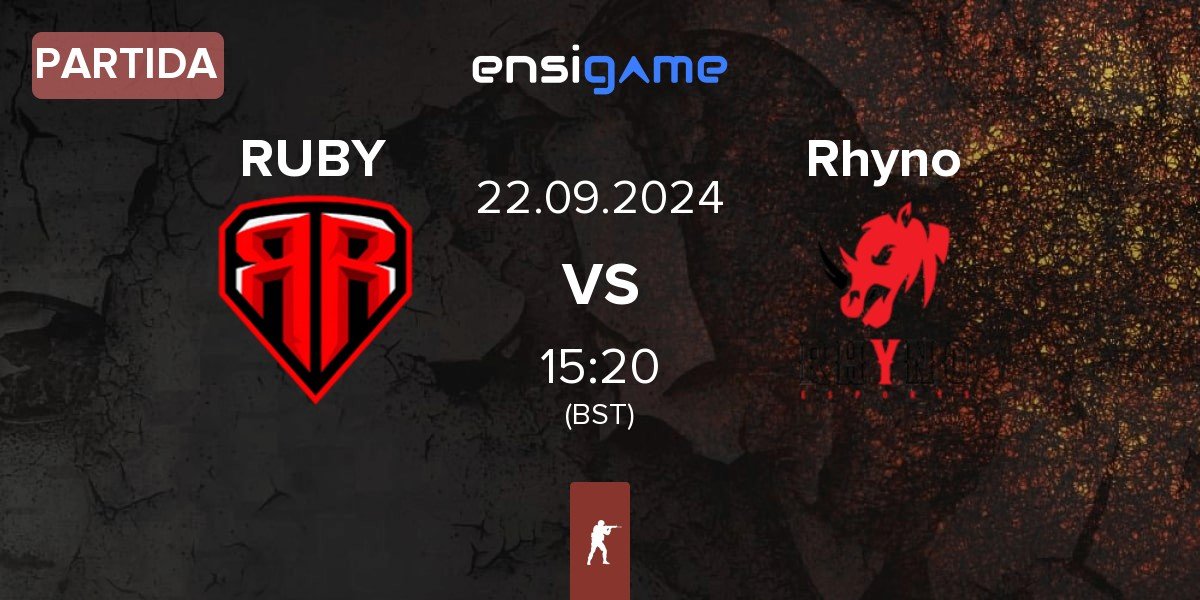 Partida RUBY vs Rhyno Esports Rhyno | 22.09