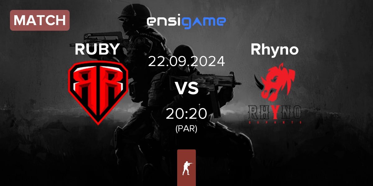 Match RUBY vs Rhyno Esports Rhyno | 22.09