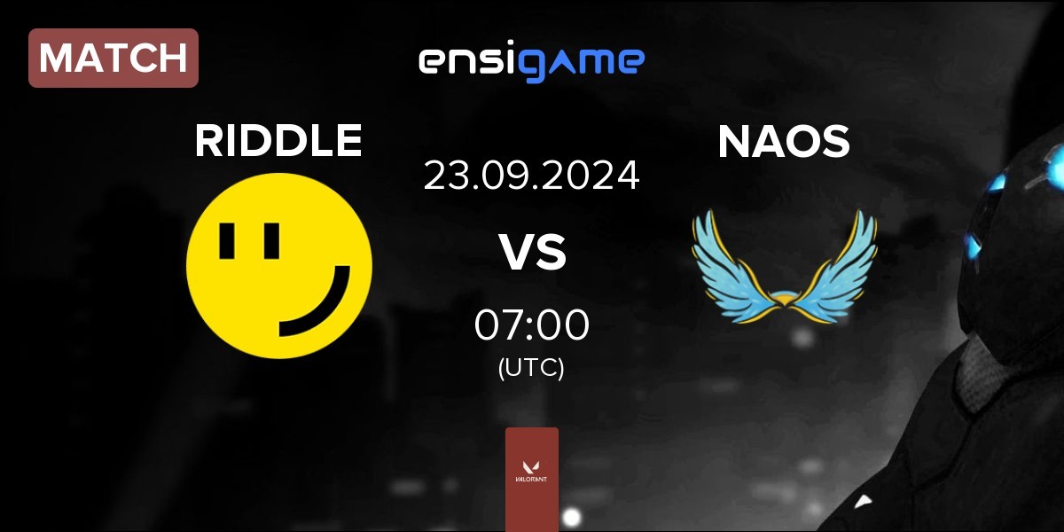 Match RIDDLE ORDER RIDDLE vs NAOS Esports NAOS | 23.09