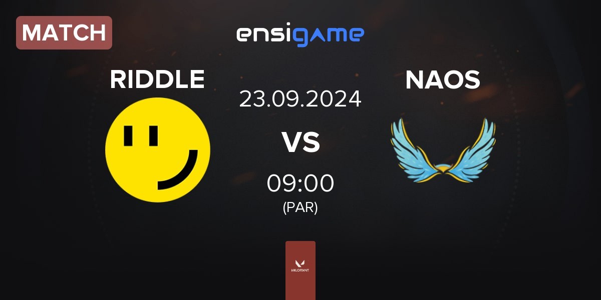 Match RIDDLE ORDER RIDDLE vs NAOS Esports NAOS | 23.09