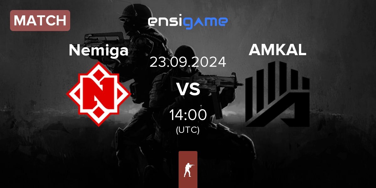 Match Nemiga Gaming Nemiga vs AMKAL | 23.09