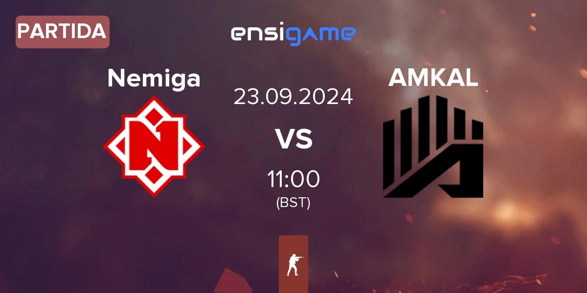 Partida Nemiga Gaming Nemiga vs AMKAL | 23.09