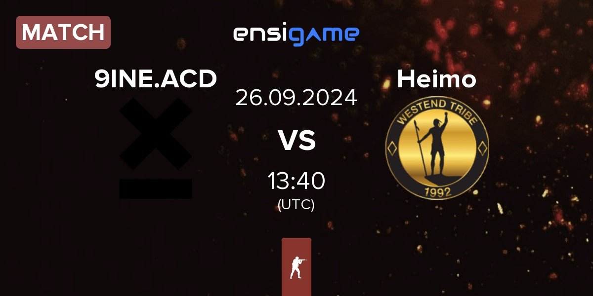 Match 9INE Academy 9INE.ACD vs Heimo Esports Heimo | 26.09