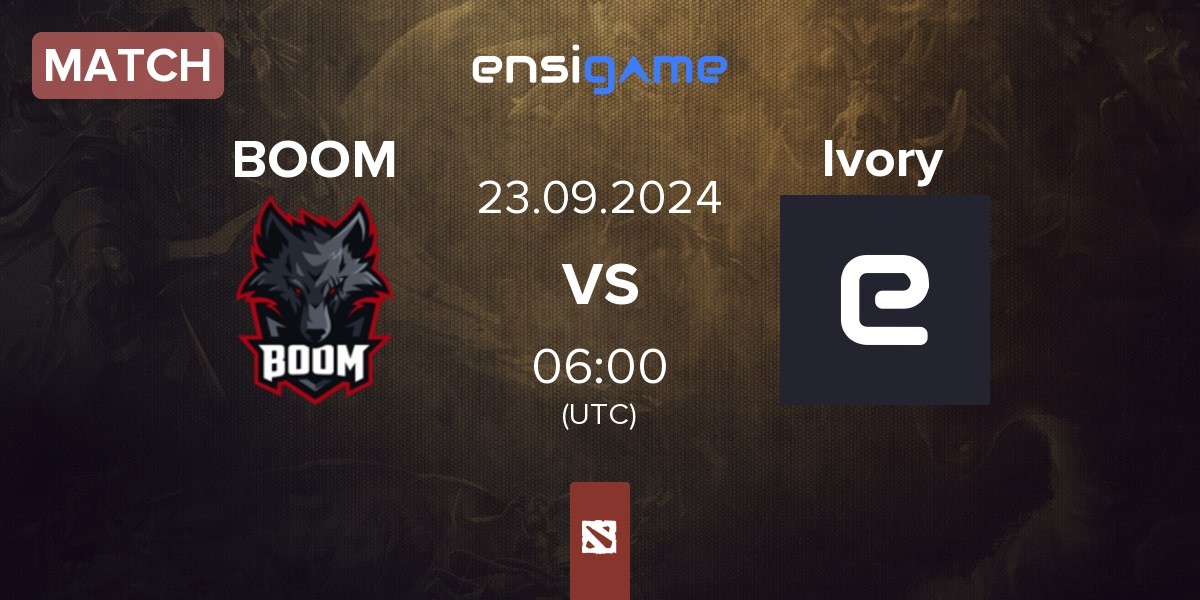 Match BOOM Esports BOOM vs Ivory | 23.09