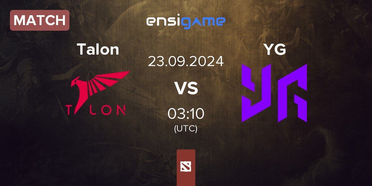 Match Talon Esports Talon vs Yangon Galacticos YG | 23.09