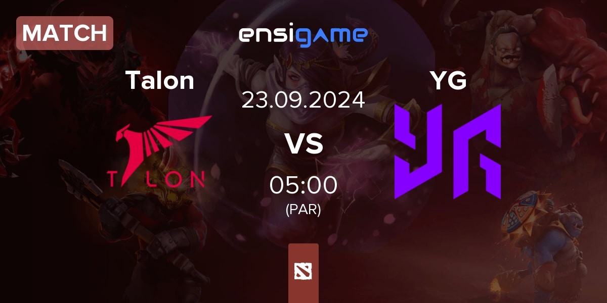 Match Talon Esports Talon vs Yangon Galacticos YG | 23.09