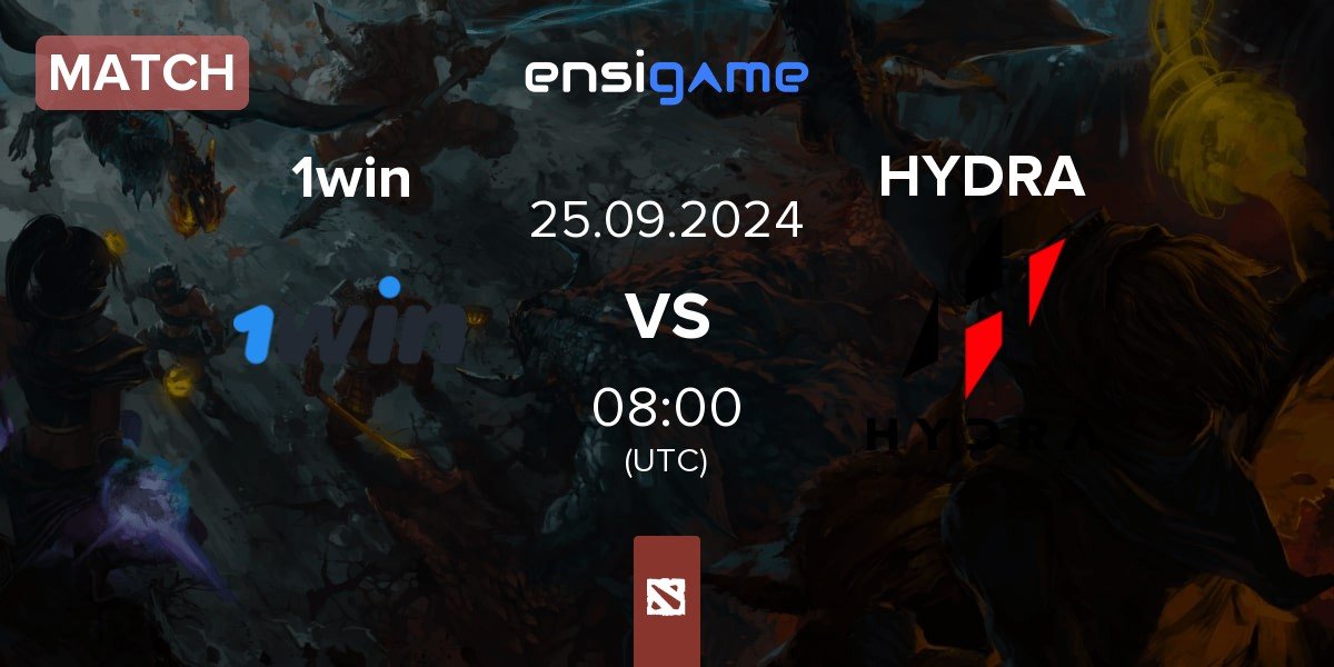 Match 1win vs HYDRA | 25.09