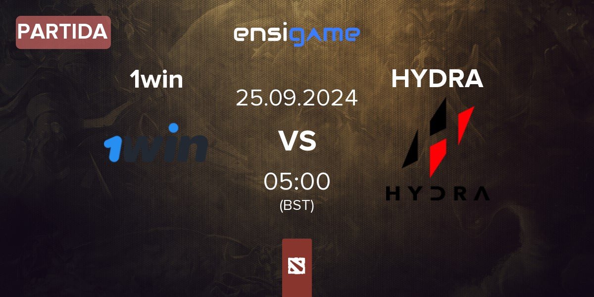 Partida 1win vs HYDRA | 25.09