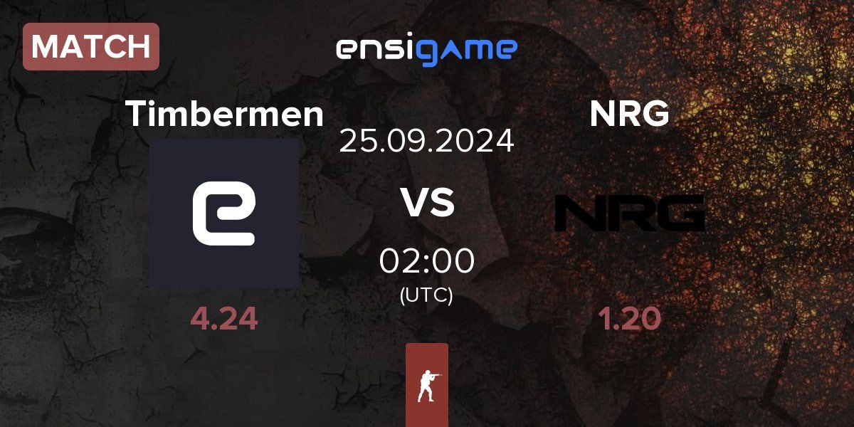 Match Timbermen vs NRG Esports NRG | 25.09