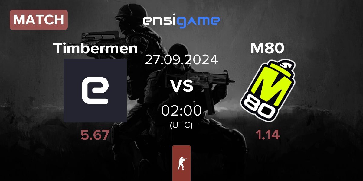 Match Timbermen vs M80 | 27.09