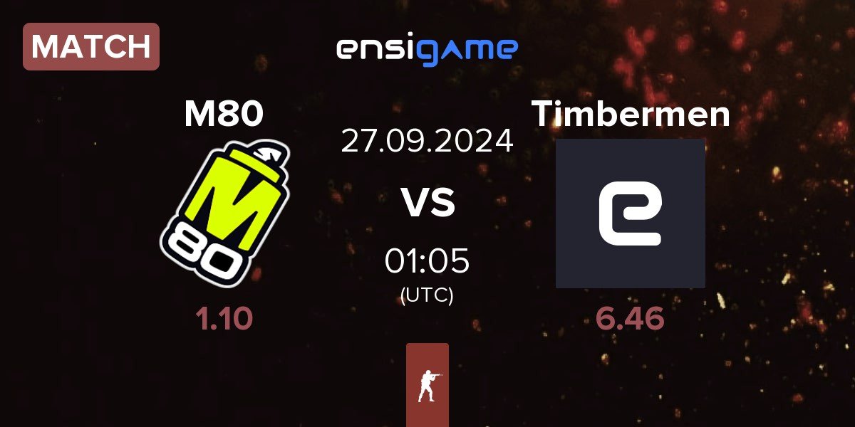 Match M80 vs Timbermen | 27.09