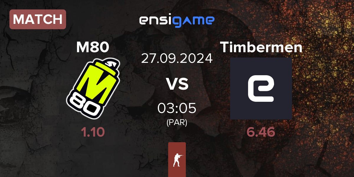 Match M80 vs Timbermen | 27.09