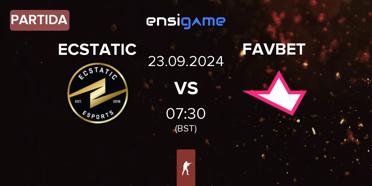 Partida ECSTATIC vs FAVBET Team FAVBET | 23.09