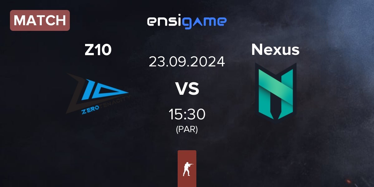 Match Zero Tenacity Z10 vs Nexus Gaming Nexus | 23.09