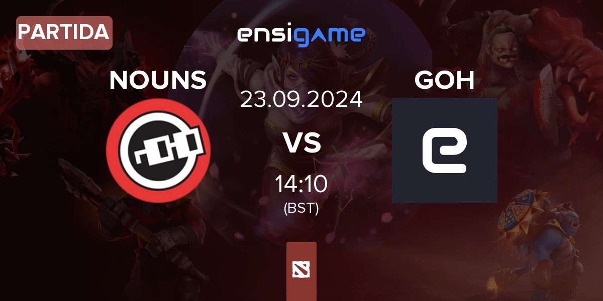 Partida nouns NOUNS vs Gods of Hell GOH | 23.09