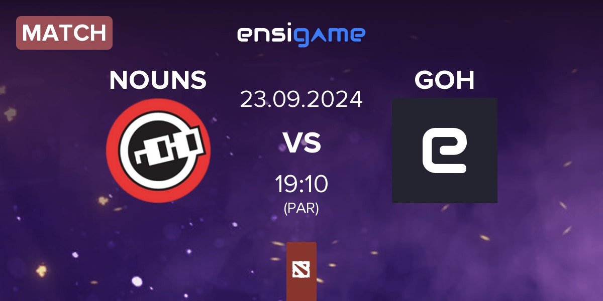 Match nouns NOUNS vs Gods of Hell GOH | 23.09