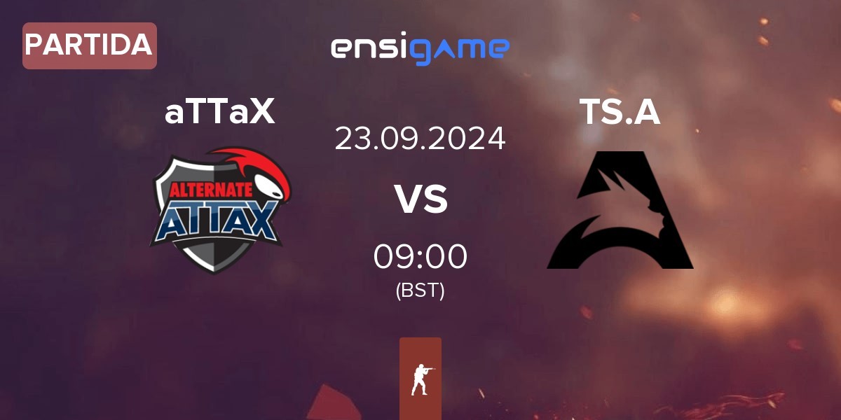 Partida ALTERNATE aTTaX aTTaX vs Team Spirit Academy TS.A | 23.09