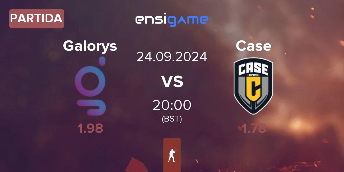 Partida Galorys vs Case Esports Case | 24.09