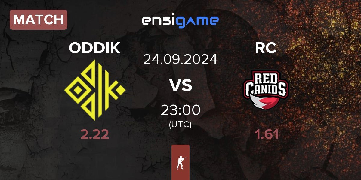 Match ODDIK vs Red Canids RC | 24.09