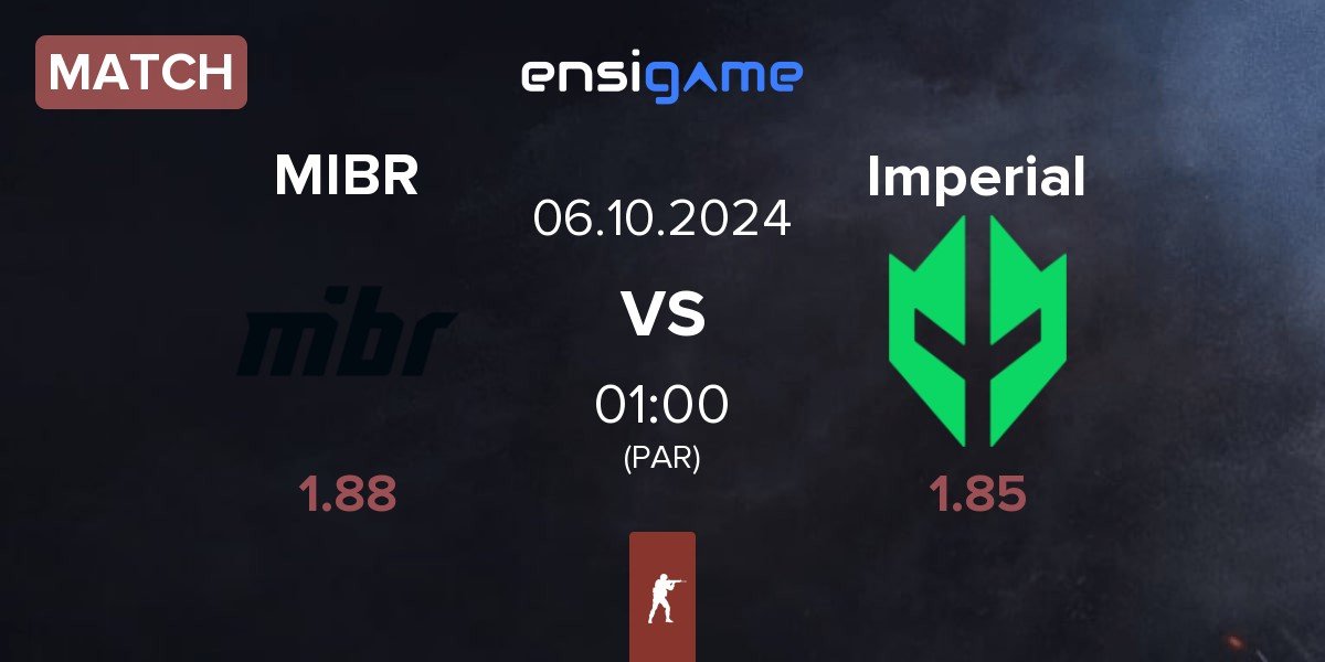 Match Made in Brazil MIBR vs Imperial Esports Imperial | 06.10