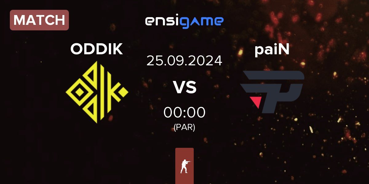 Match ODDIK vs paiN Gaming paiN | 25.09