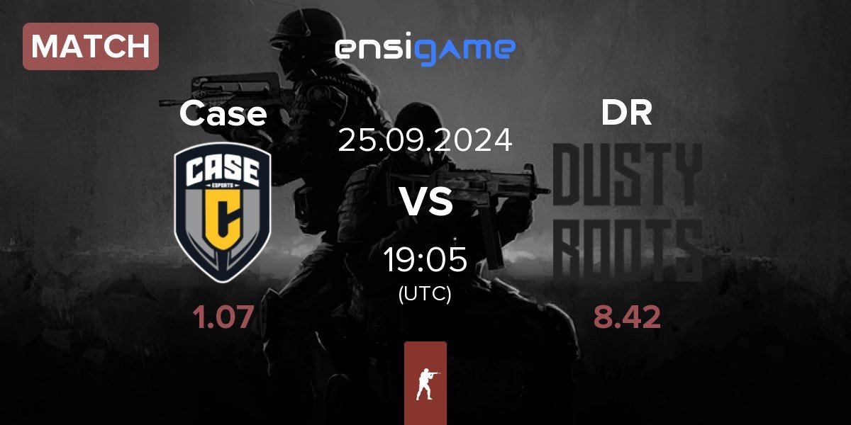 Match Case Esports Case vs Dusty Roots DR | 25.09