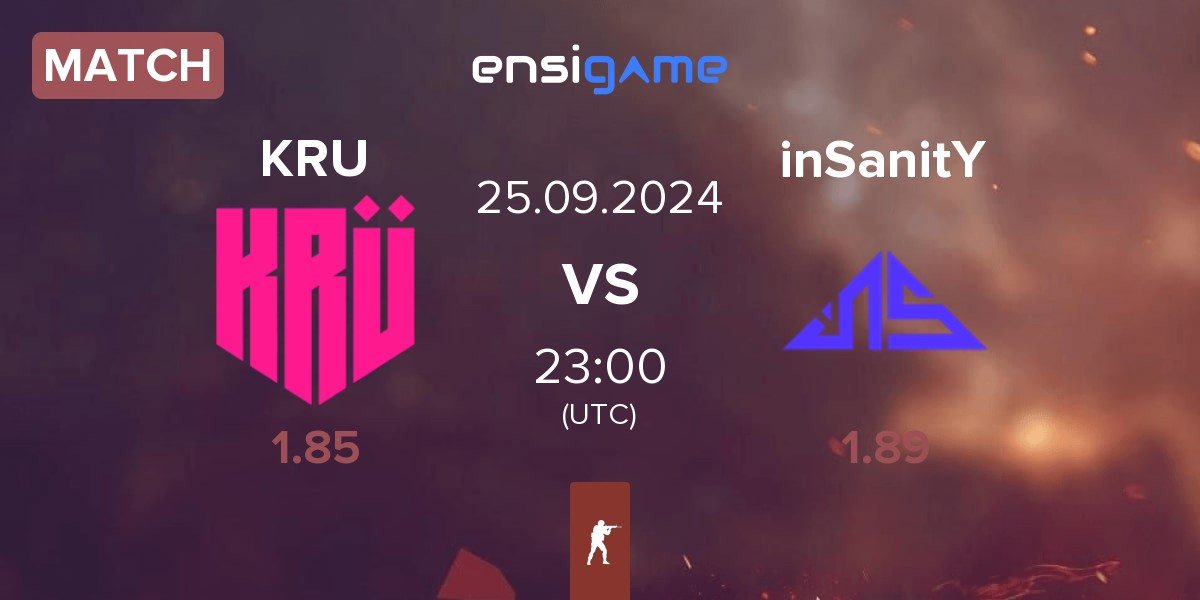 Match KRU Esport KRU vs inSanitY Sports inSanitY | 25.09