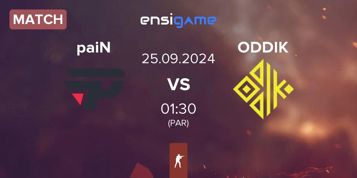 Match paiN Gaming paiN vs ODDIK | 25.09