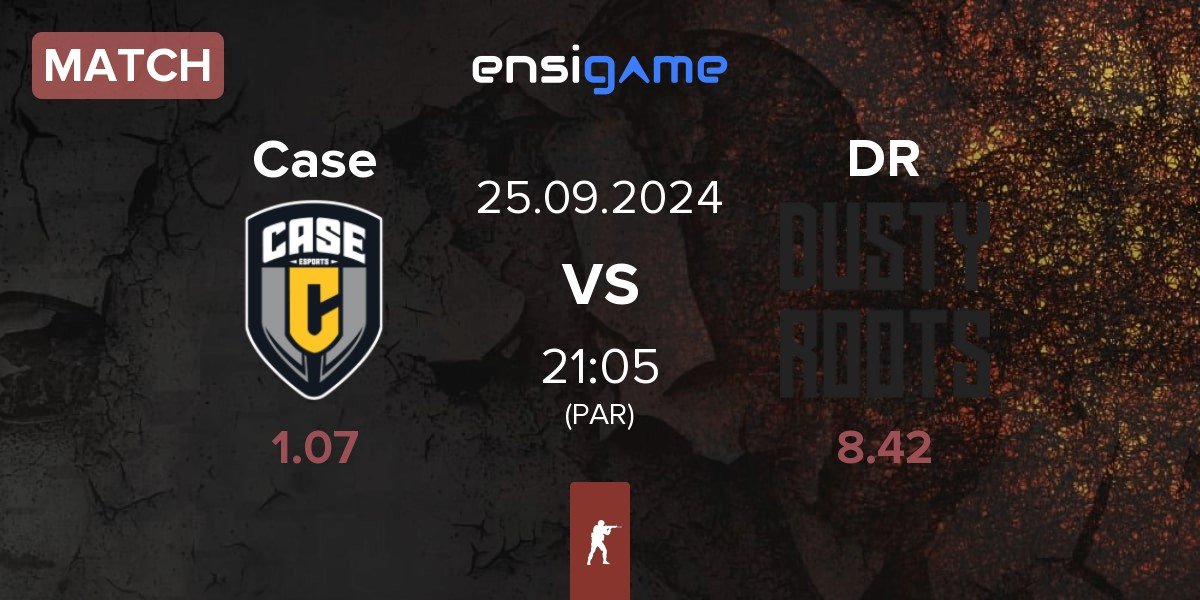 Match Case Esports Case vs Dusty Roots DR | 25.09