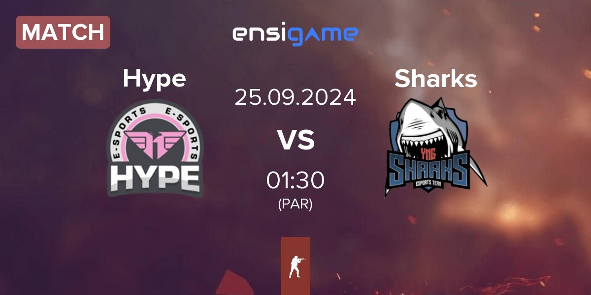 Match Hype vs Sharks Esports Sharks | 25.09