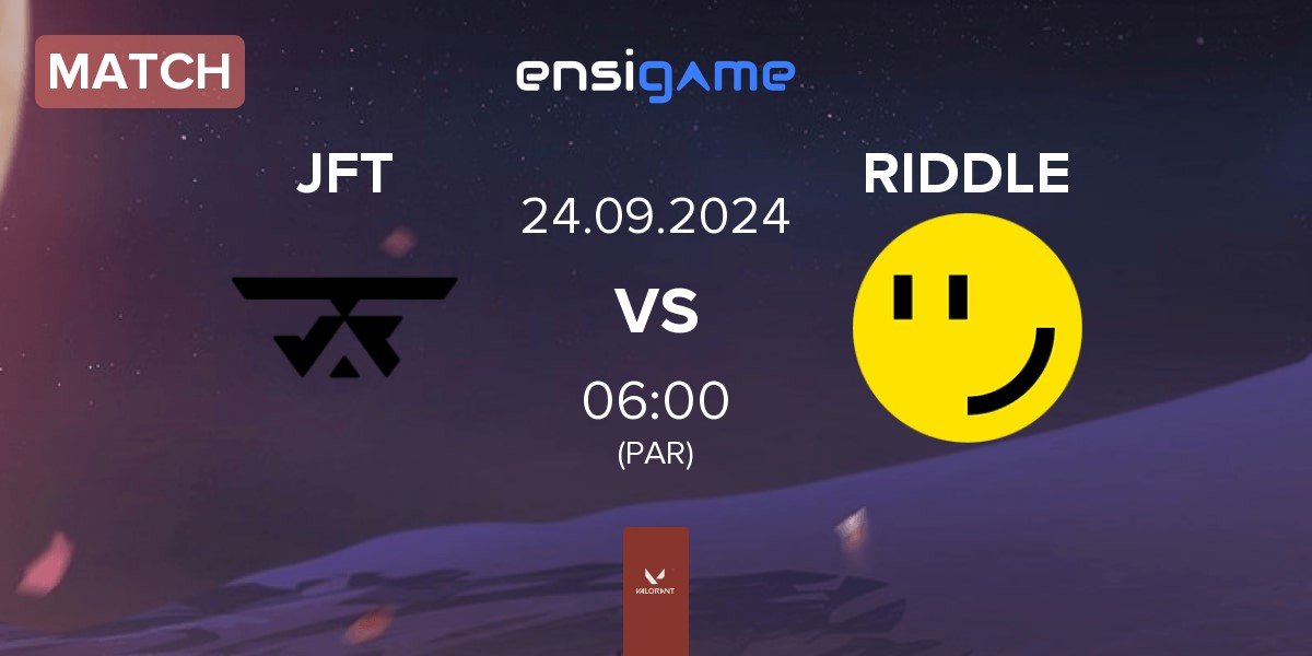 Match JFT Esports JFT vs RIDDLE ORDER RIDDLE | 24.09