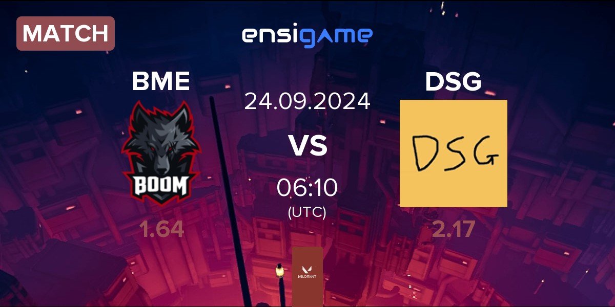 Match BOOM Esports BME vs Disguised DSG | 24.09