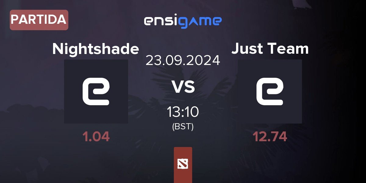 Partida Nightshade Esports Nightshade vs Just Team | 23.09