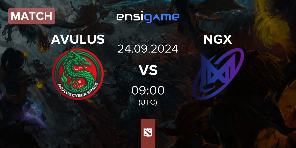 Match AVULUS vs Nigma Galaxy NGX | 24.09