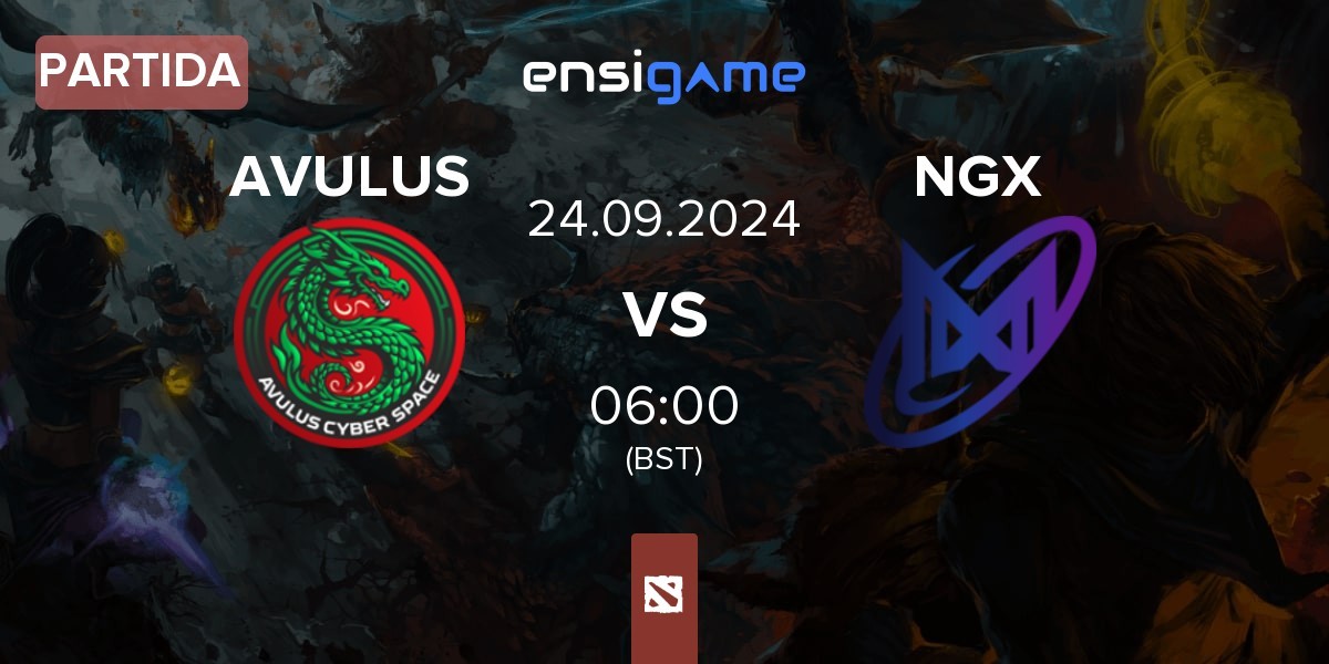 Partida AVULUS vs Nigma Galaxy NGX | 24.09