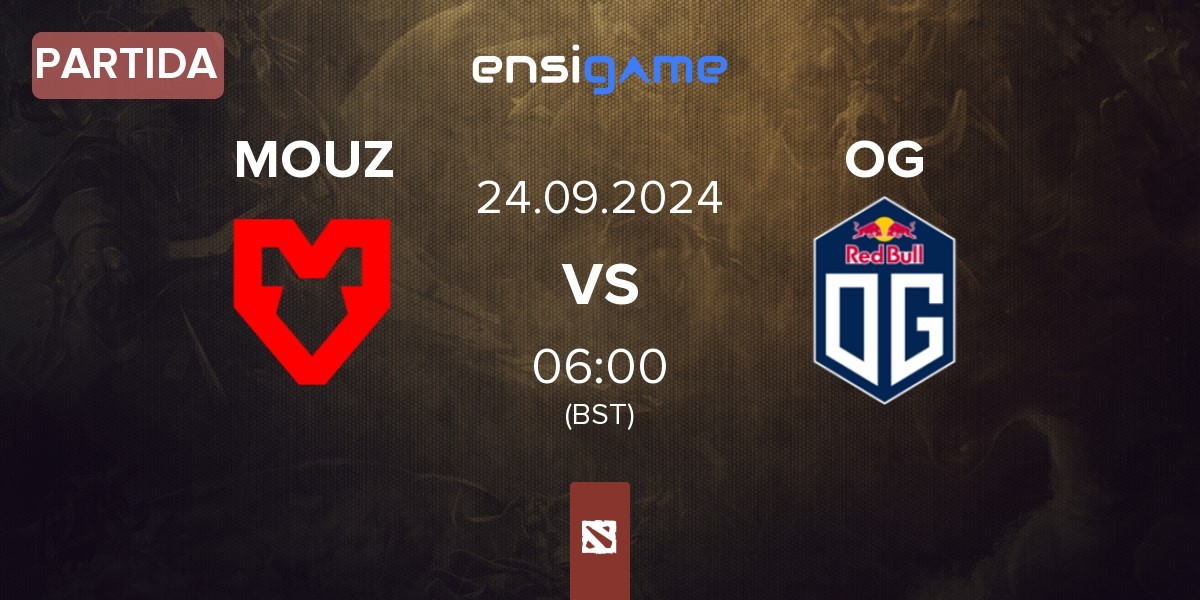 Partida MOUZ vs OG | 24.09