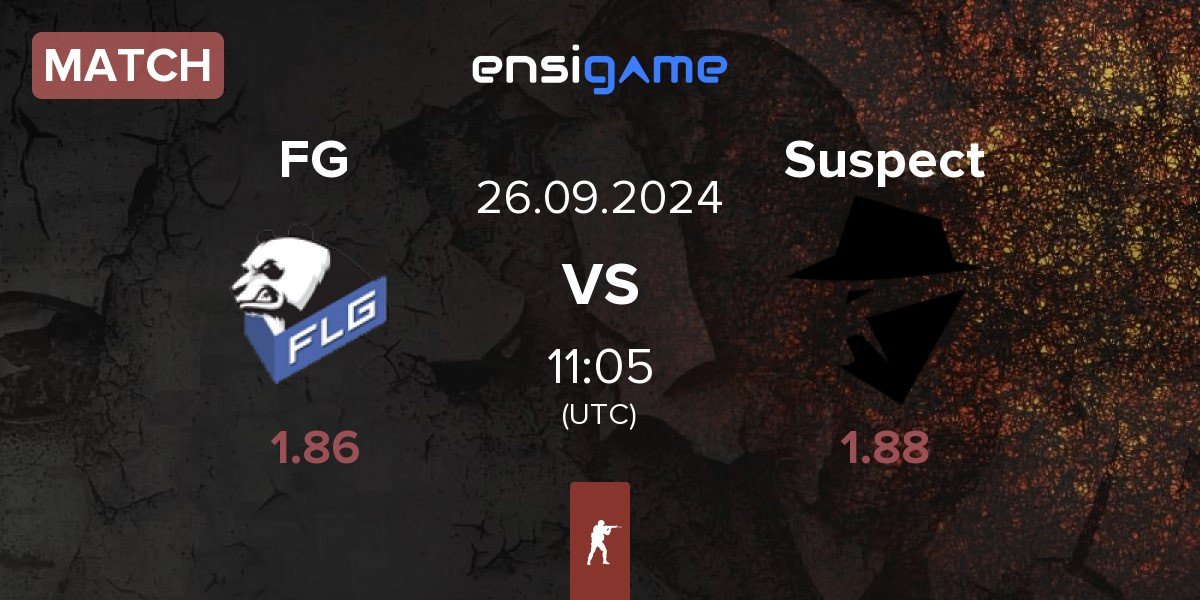 Match Fluffy Gangsters FG vs The Suspect Suspect | 26.09