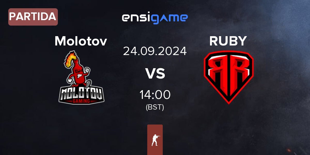 Partida Molotov Gaming Molotov vs RUBY | 24.09