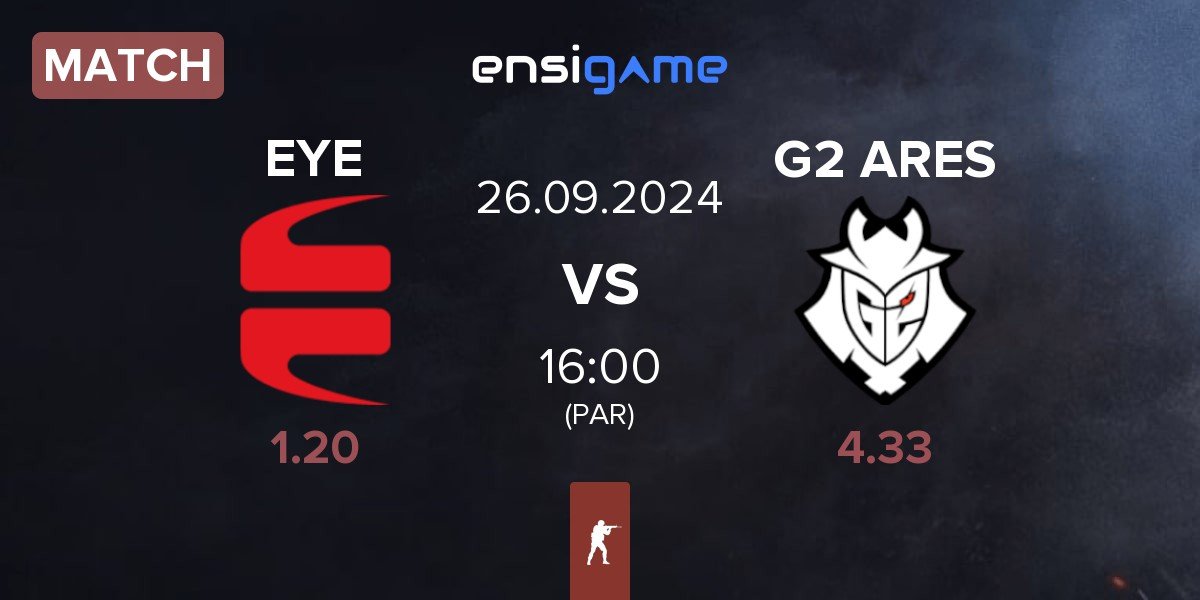 Match EYEBALLERS EYE vs G2 Ares G2 ARES | 26.09