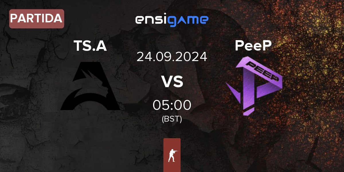 Partida Team Spirit Academy TS.A vs Tem PeeP PeeP | 24.09