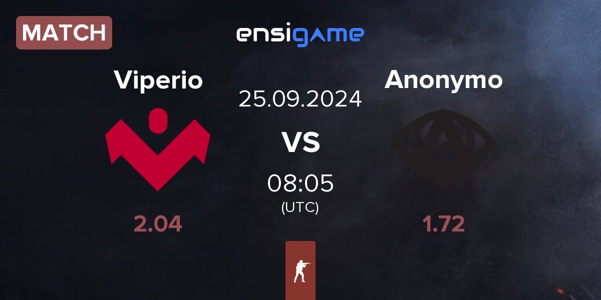 Match Viperio vs Anonymo Esports Anonymo | 25.09